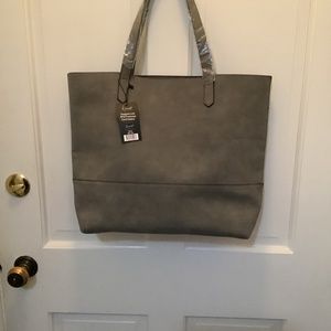 K Carroll Eco-Friendly Faux Suede Tote Bag - NWT